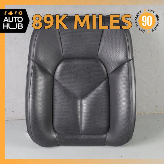 15-18 Porsche Macan 95B Front Right Side Seat Upper Cushion Leather Black OEM - photo 1