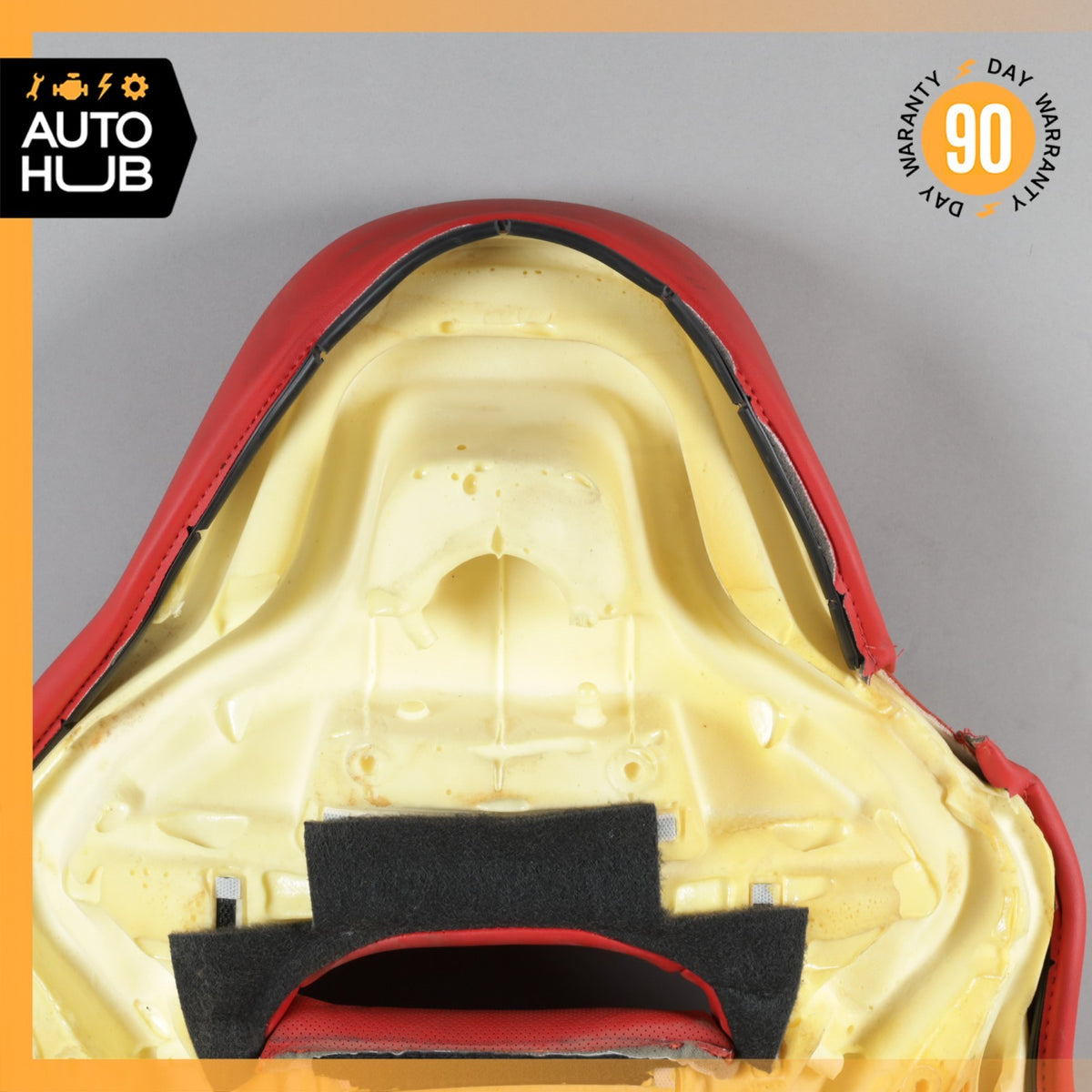 14-19 Chevrolet Corvette C7 Right Side Top Upper Seat Cushion Adrenaline Red OEM - photo 11
