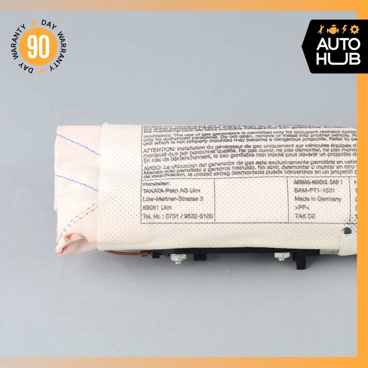 11-18 Porsche Cayenne 958 Front Right Passenger Side Seat Airbag OEM 98k - photo 3