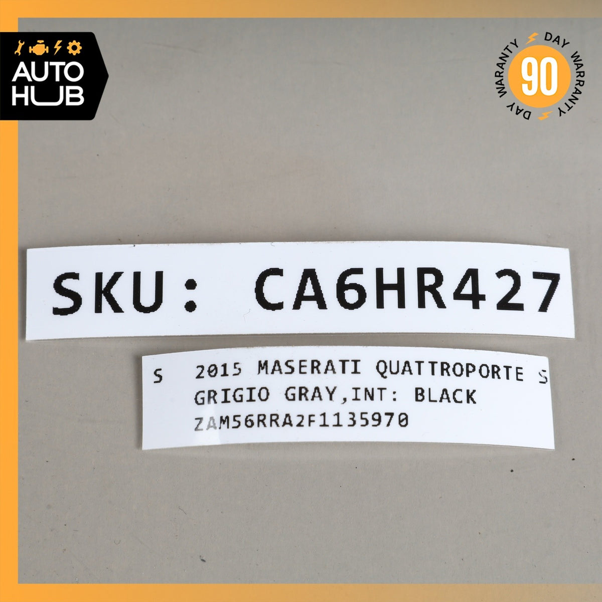 Maserati Quattroporte Ghibli S Oxygen O2 Sensor Lambda Set OEM - photo 13