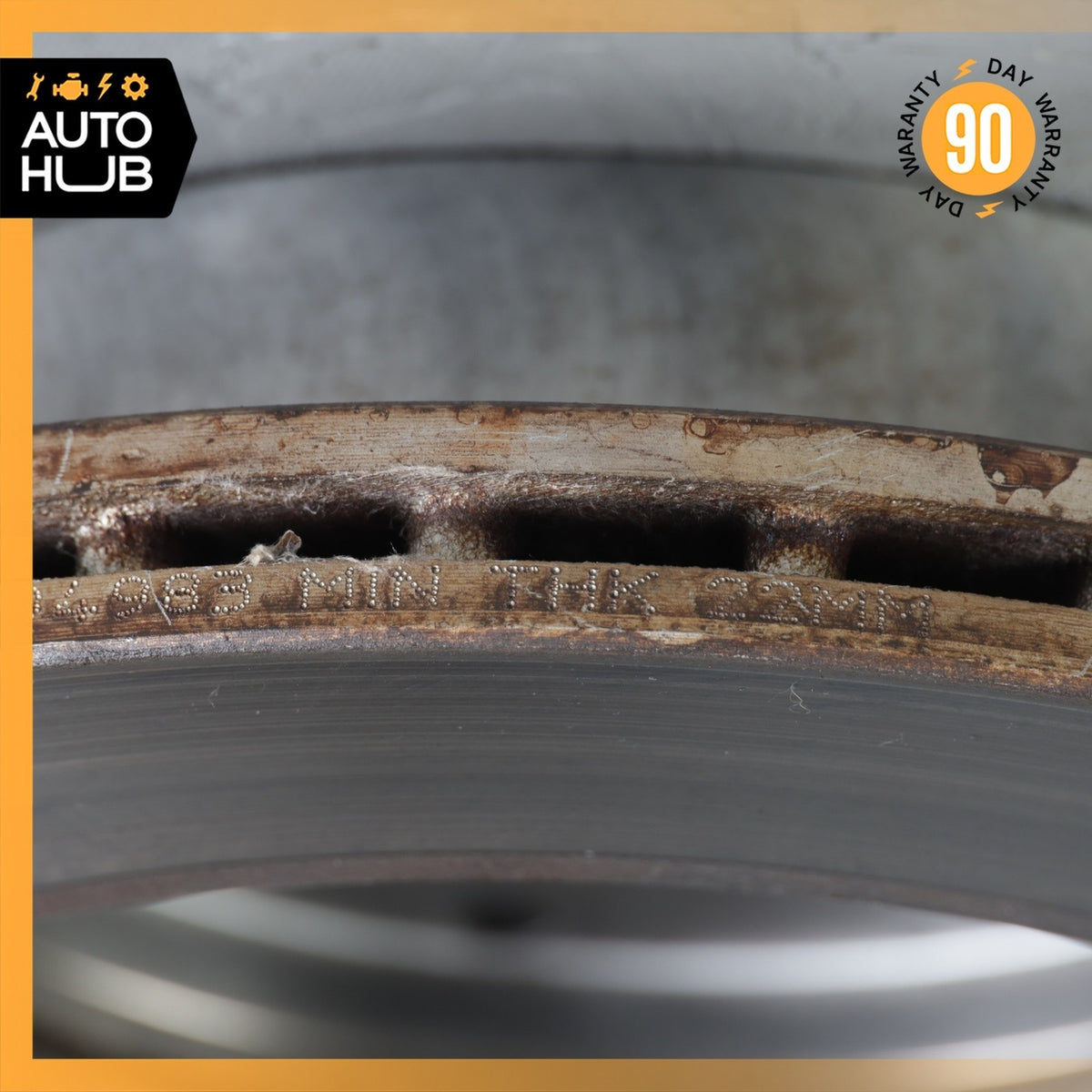 04-06 Maserati Quattroporte M139 Rear Brake Rotors Disc Left & Right Set OEM 84k - photo 15