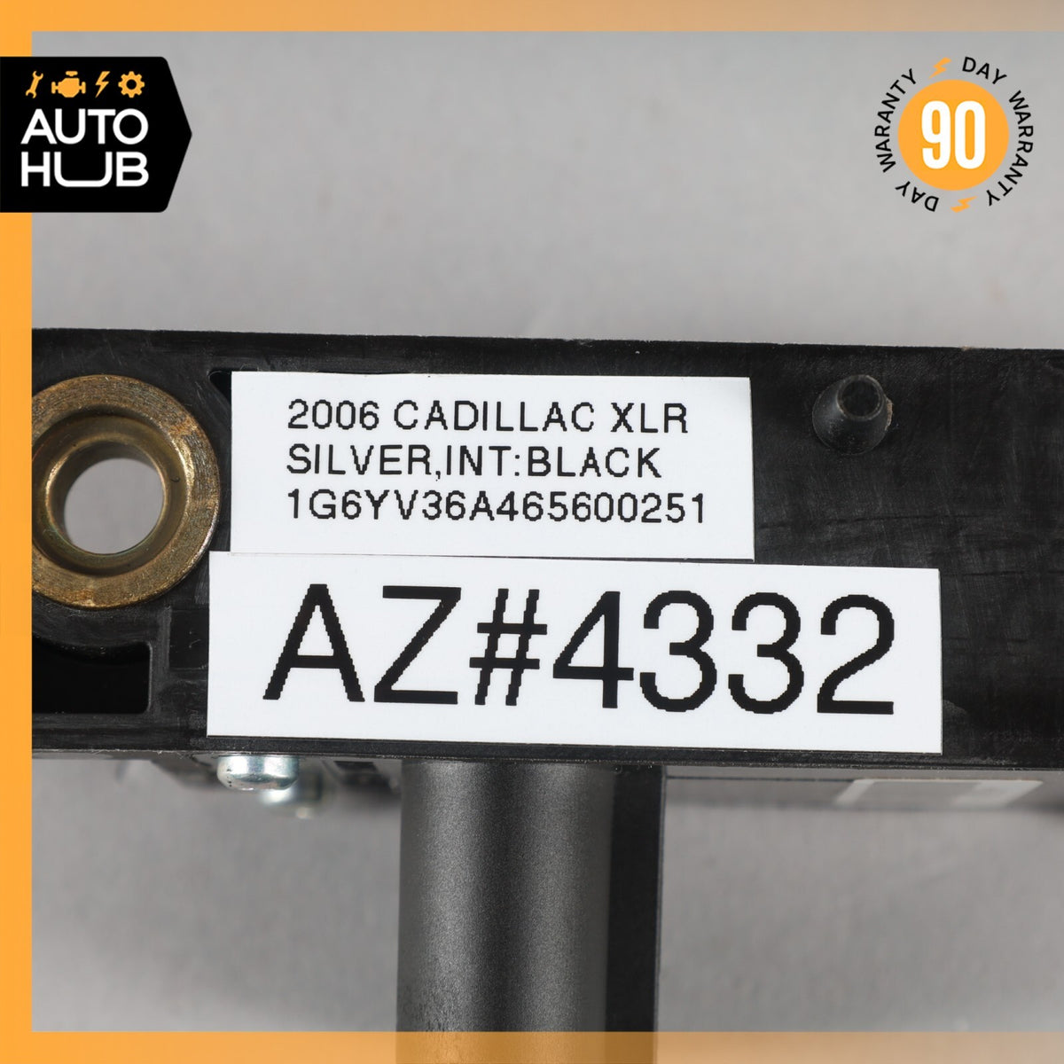 04-10 Cadillac XLR / Corvette / Terraza Yaw Turn Rate Sensor 10307709 OEM 51k - photo 7