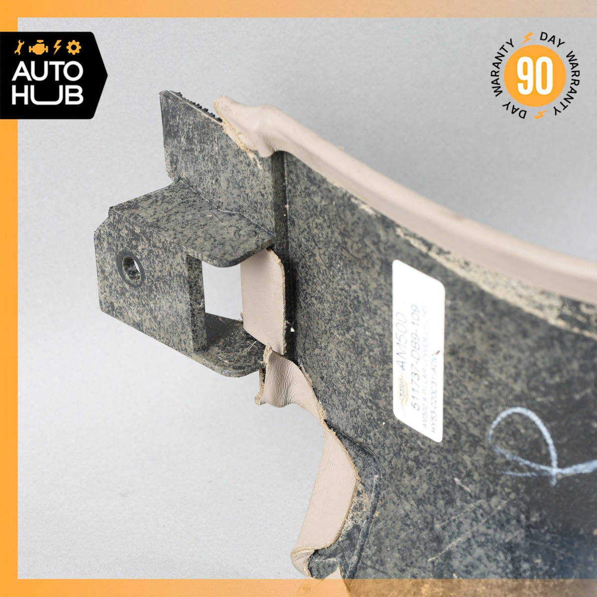 19-23 Aston Martin DB11 Front Left Side Lower A-Pillar Kick Panel Trim OEM - photo 13