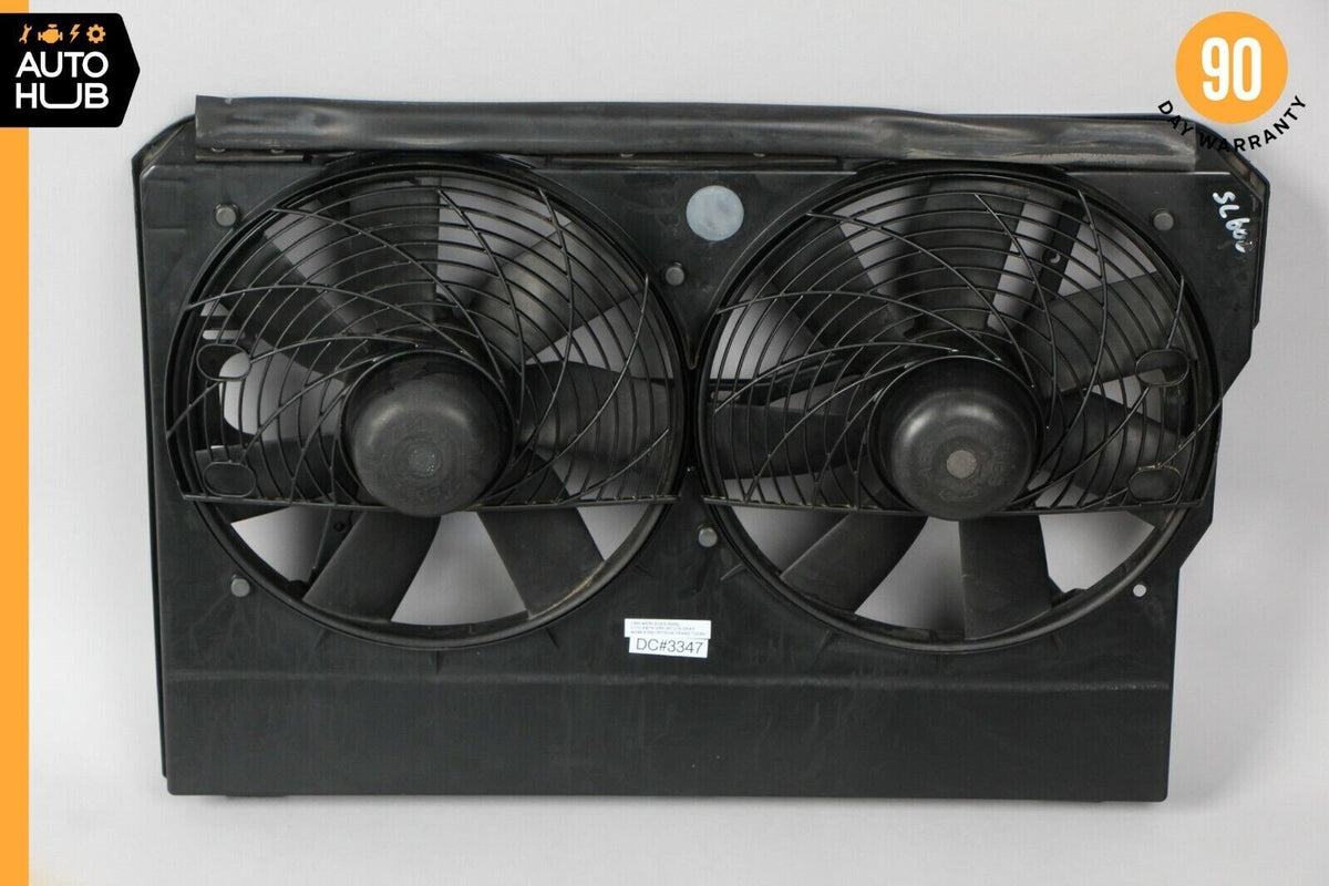93-02 Mercedes R129 SL600 600SL Radiator Cooling Fan Motor Assembly OEM - photo 2