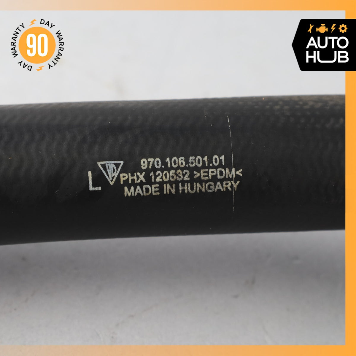 11-16 Porsche Panamera 970 Left Driver Side Coolant Return Hose Line OEM - photo 7