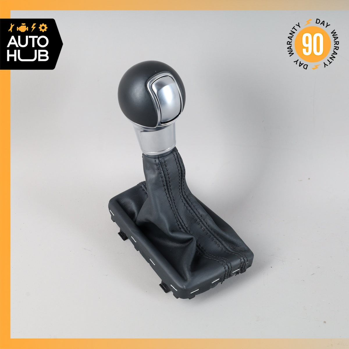 16-18 Audi 8V A3 E-Tron Automatic Transmission Gear Shifter Knob Boot OEM 78k - photo 7