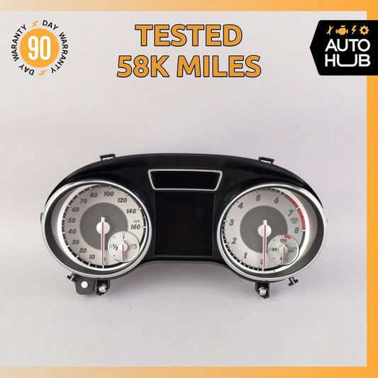 Mercedes W117 CLA250 Instrument Cluster Speedometer 1179002101 OEM 58k - photo 1