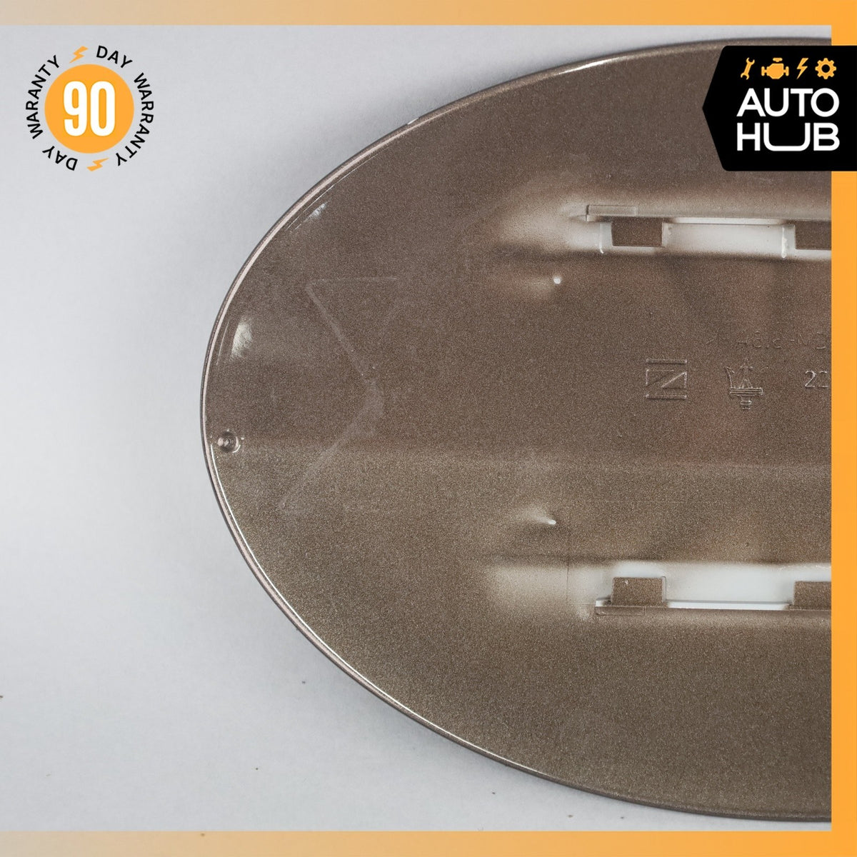 14-22 Maserati Quattroporte M156 SQ4 Fuel Gas Tank Lid Door Cover Brown OEM - photo 5