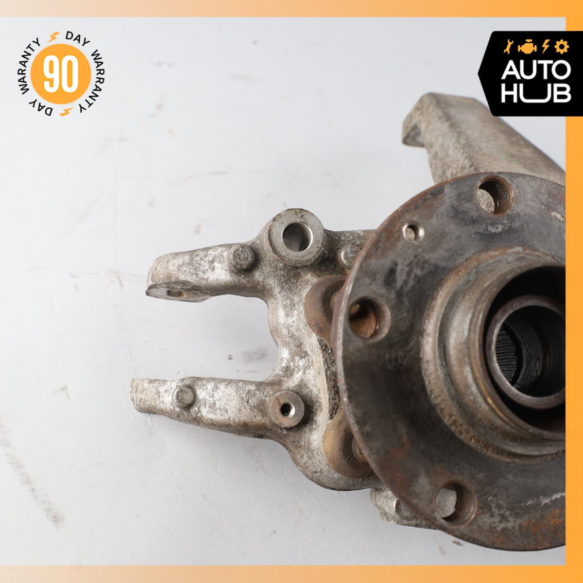 07-12 Bentley Continental GTC Rear Left Side Spindle Knuckle Hub OEM 62k - photo 4