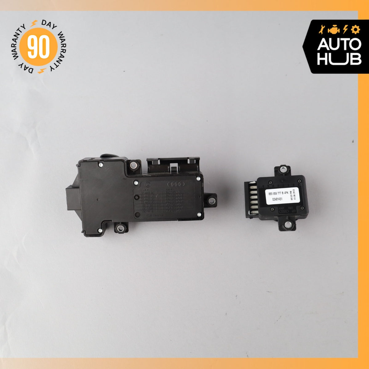Audi S5 Front Left Side Power Seat Control Lumbar Switch Black OEM - photo 5
