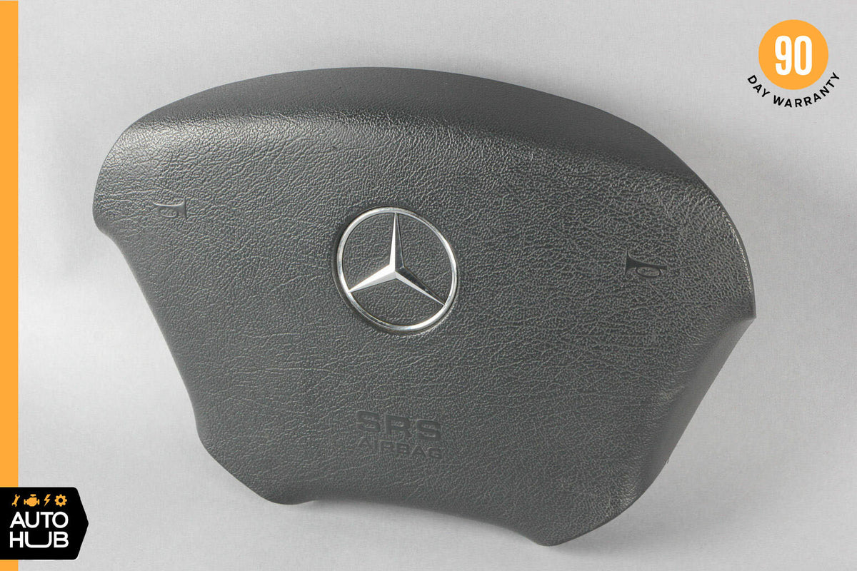 01-05 Mercedes W163 ML350 ML55 AMG Steering Wheel Airbag Air Bag Black OEM - photo 1