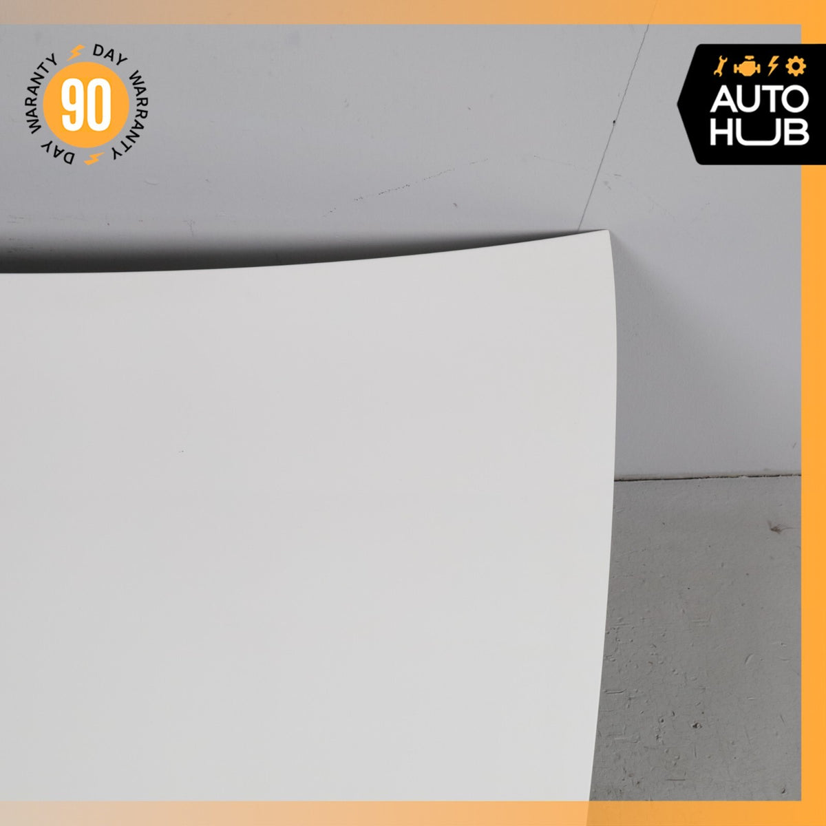 14-15 Bentley Flying Spur Trunk Lid Panel Assembly White OEM 44k - photo 5