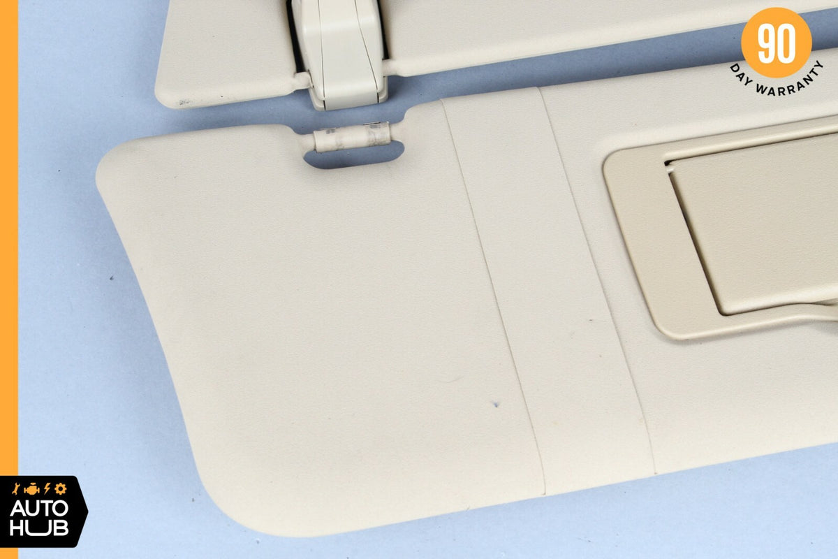 06-12 Mercedes X164 GL450 ML450 Sun Visor Sunvisor Right Side Beige OEM - photo 3