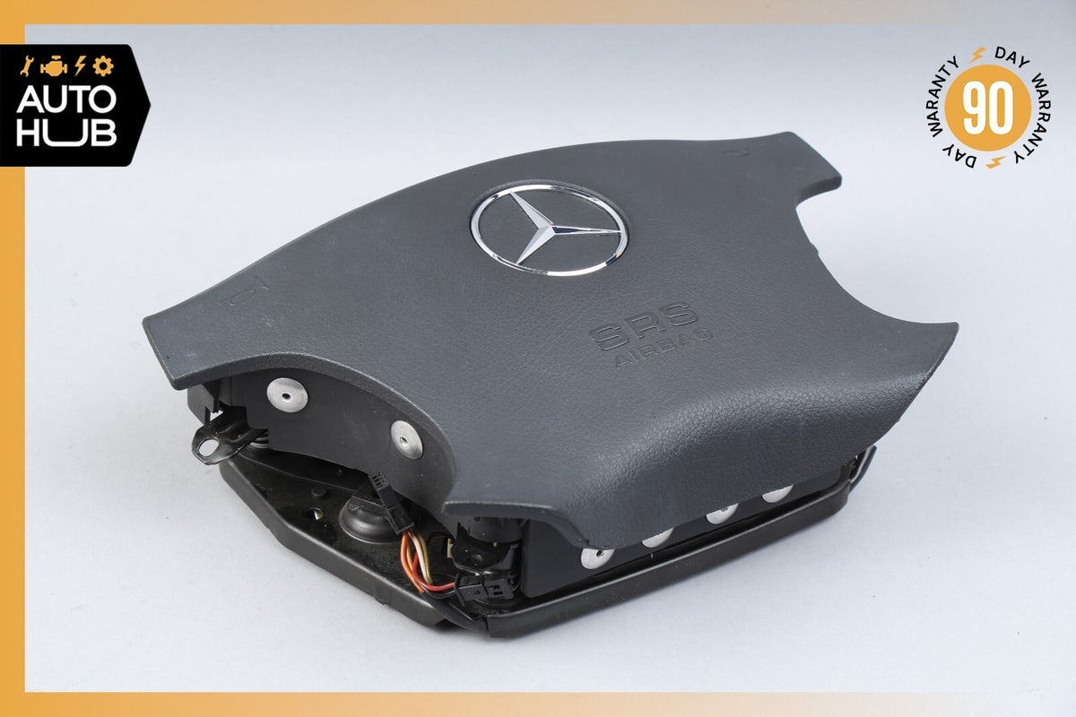 00-06 Mercedes W220 S500 CL500 S55 AMG Steering Wheel Air Bag Airbag Black OEM - photo 6
