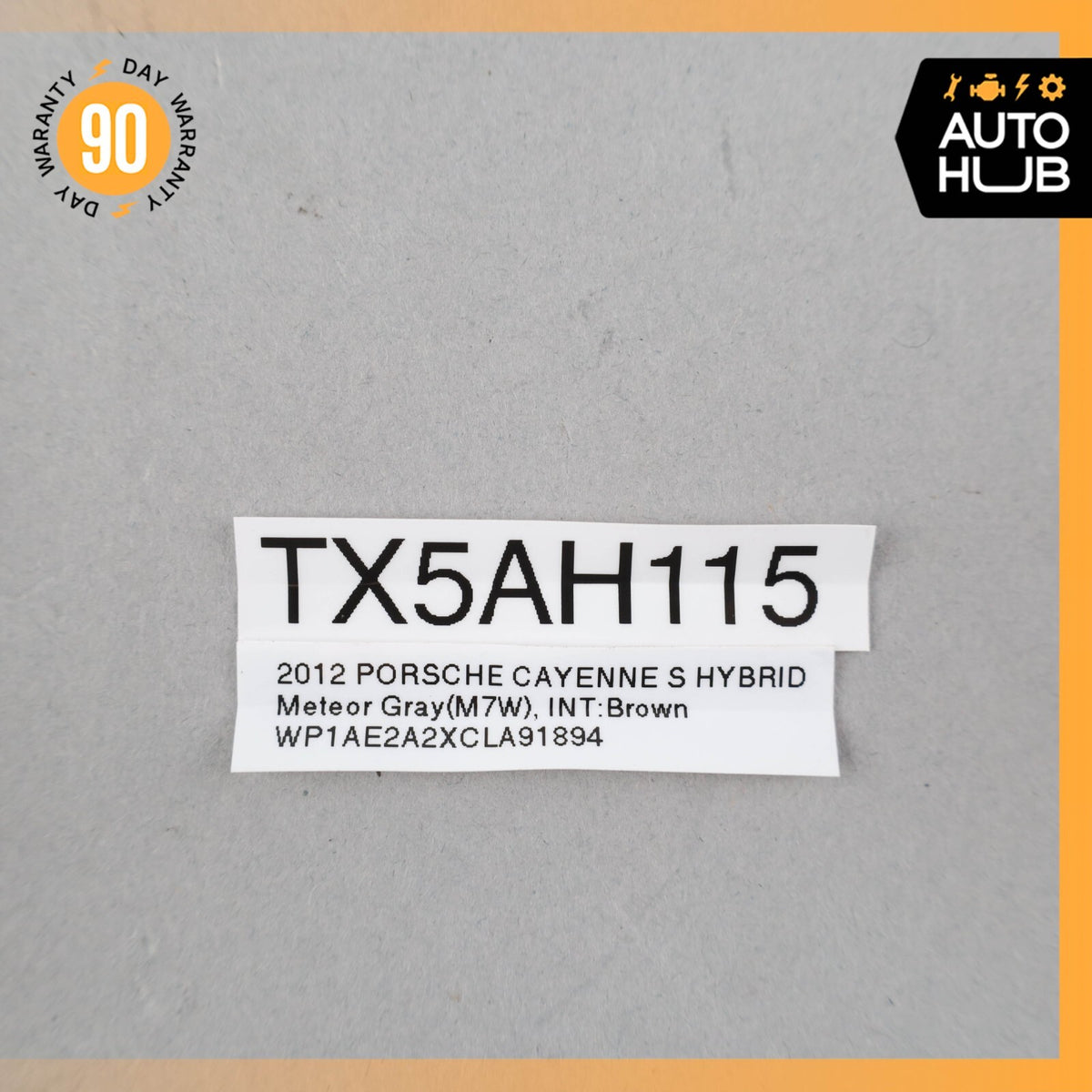 11-18 Porsche Cayenne 958 Hybrid S Front Left Side Door Lock Latch Actuator OEM - photo 10