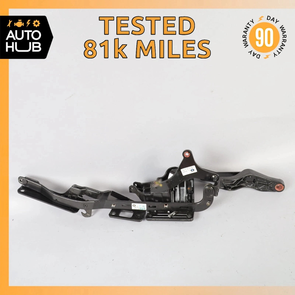 04-09 Cadillac XLR Left Side Convertible Decklid Hinge Bracket Linkage OEM 81k - photo 1