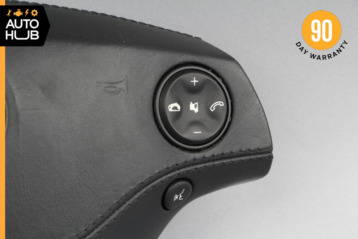 07-10 Mercedes W216 CL600 CL65 S63 AMG Steering Wheel Airbag Air Bag Black OEM - photo 2