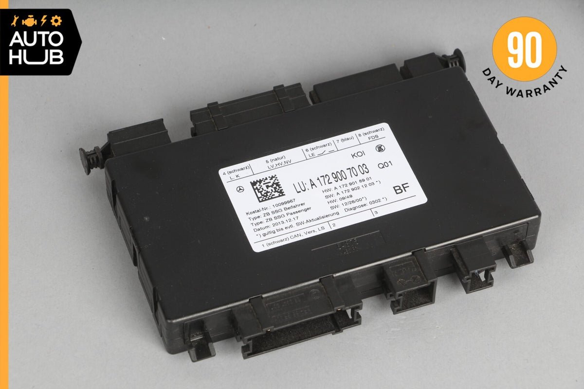 Mercedes R172 SLK250 C350 E350 C63 Seat Control Module Front Right Side OEM - photo 1