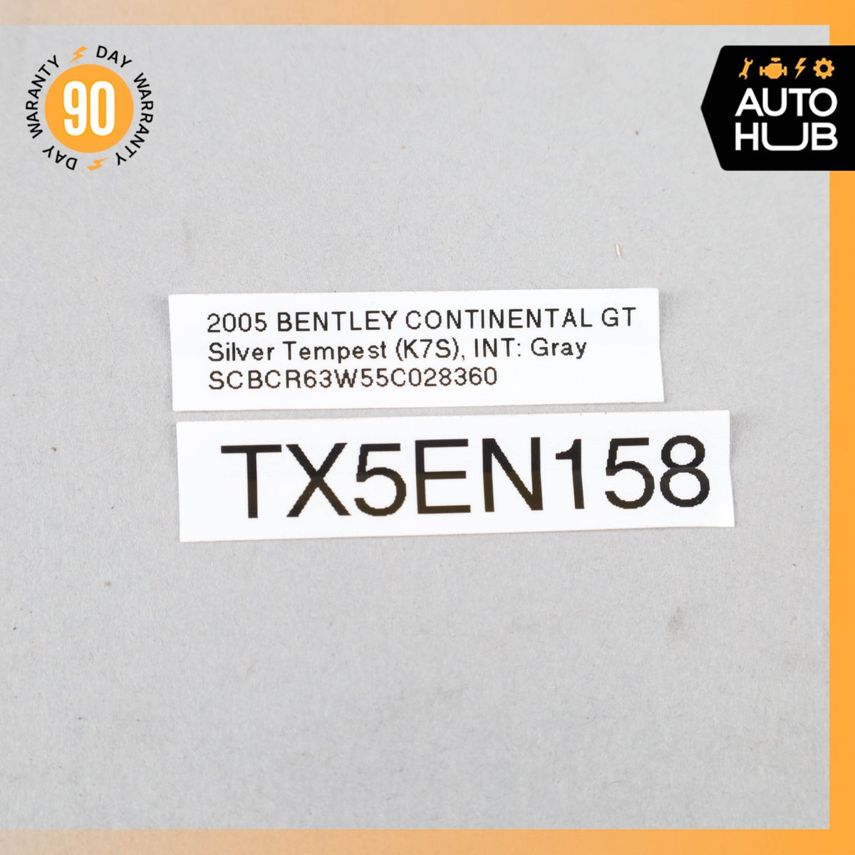 03-12 Bentley Continental GT GTC Flying Spur Anti Theft Alarm Module OEM - photo 8