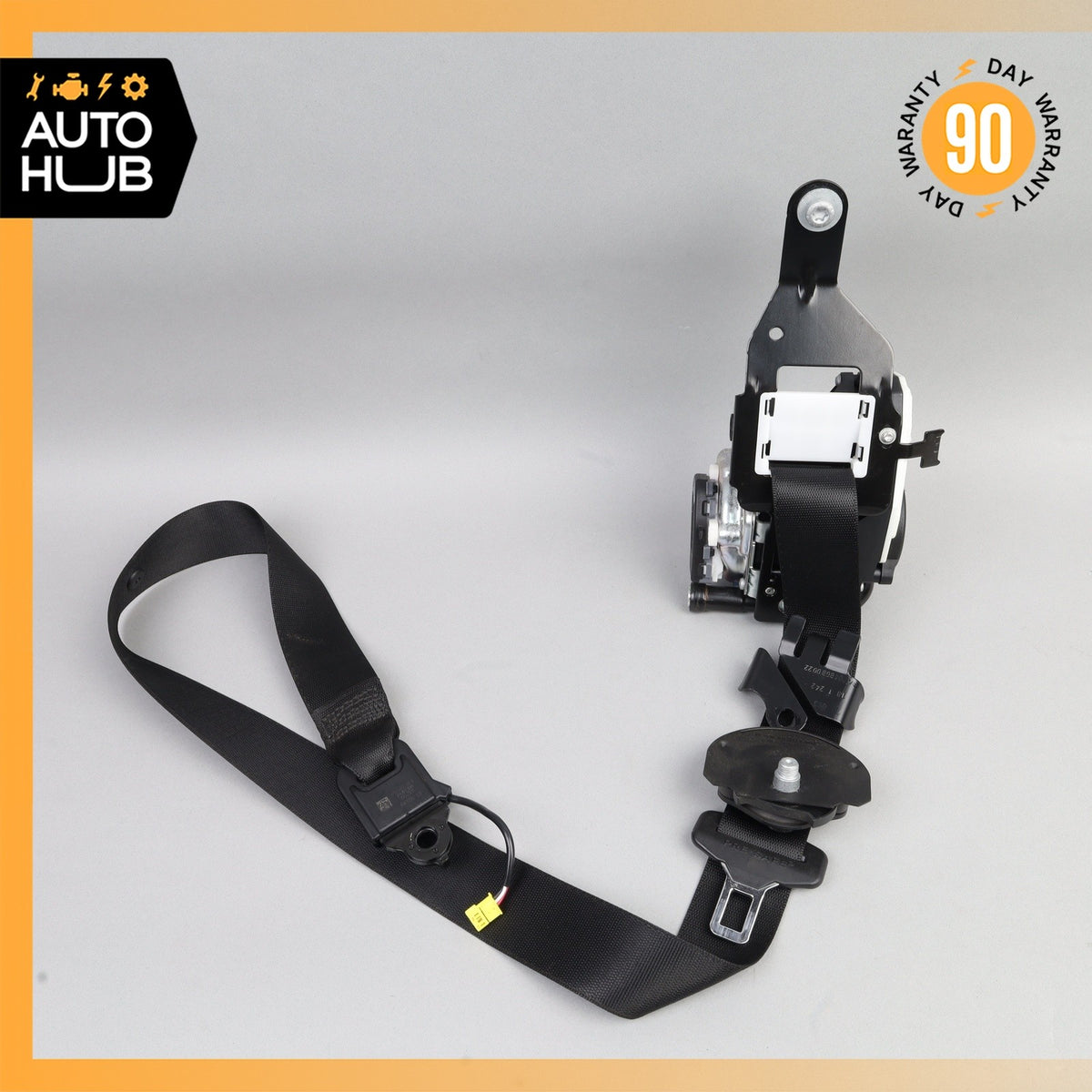 10-13 Mercedes W212 E250 E400 Seat Belt Front Right Passenger Side Black OEM - photo 1