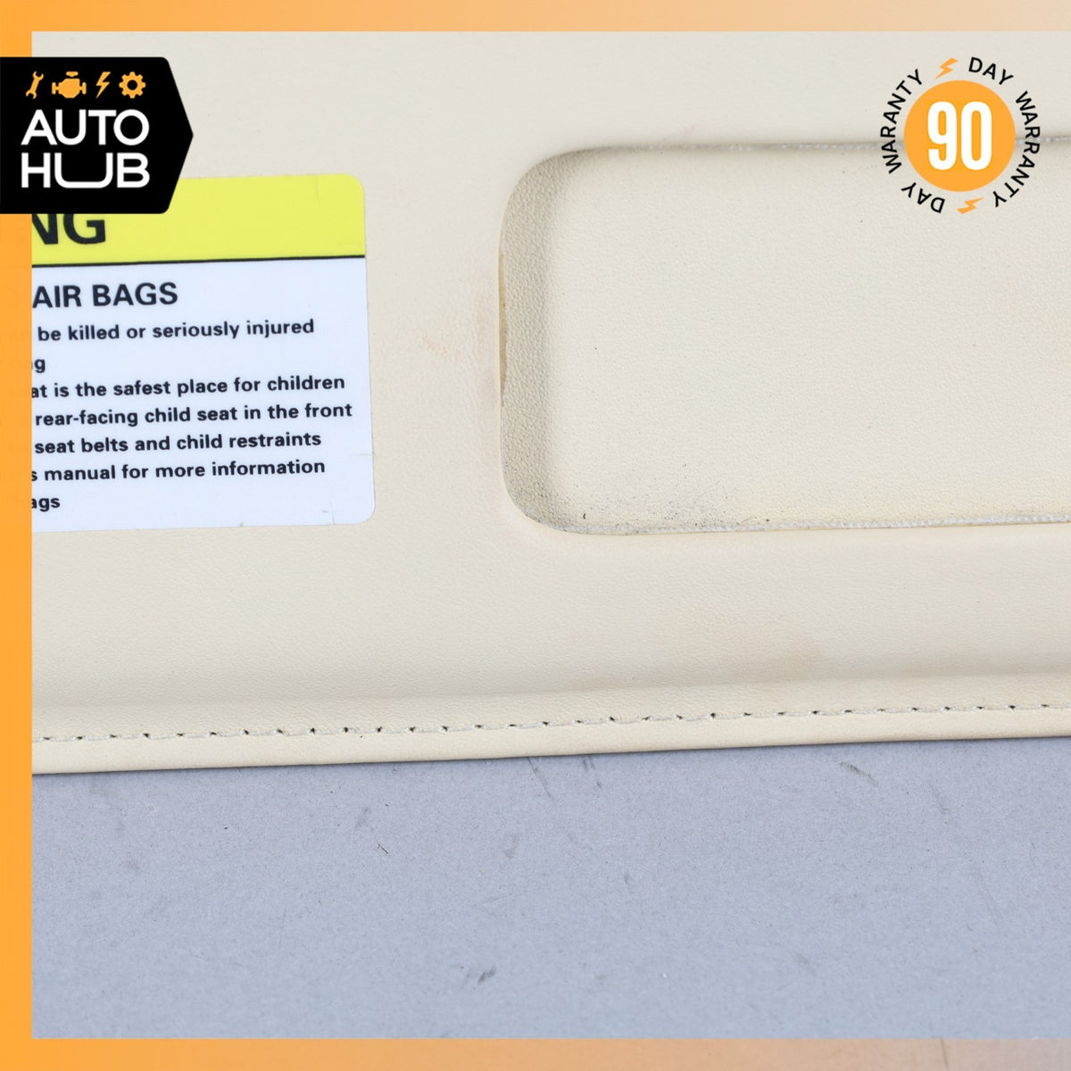 03-18 Bentley Continental Flying Spur Right Side Sun Visor Shade Sunvisor OEM - photo 6