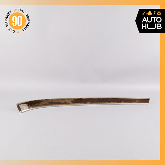 14-20 Mercedes W222 S550 S63 AMG Front Right Interior Door Molding Trim Wood OEM - photo 1