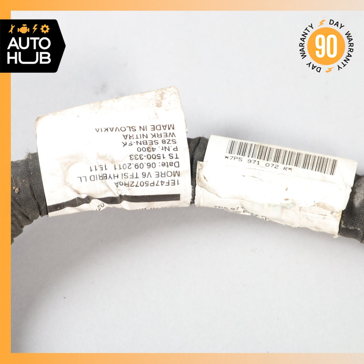 11-14 Porsche Cayenne 958 Hybrid S Engine Motor Wire Wiring Cable Harness OEM - photo 12