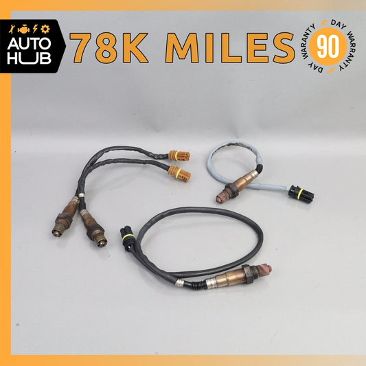 Mercedes W209 CLK500 C32 AMG Oxygen O2 Sensor Lambda Set of 4 0015405017 OEM 70k - photo 1