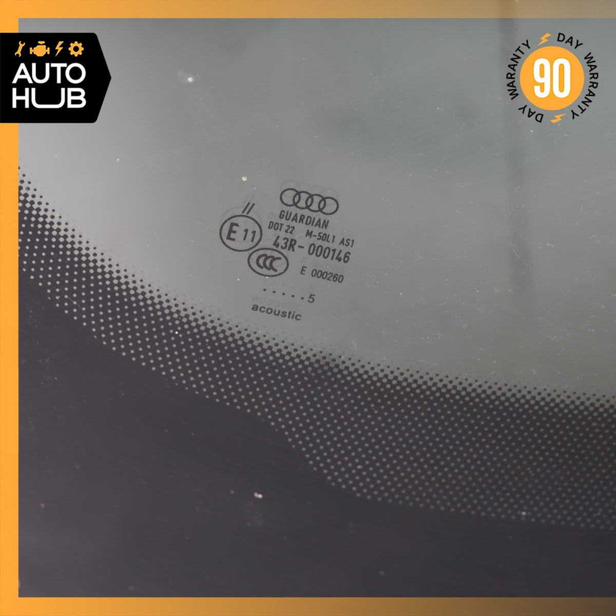 11-14 Audi D4 A8 S8 Front Windshield Wind Shield Glass 4H0845099A OEM - photo 8