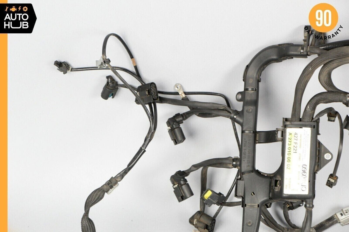07-11 Mercedes W221 S550 CL550 RWD Engine Motor Cable Wire Harness OEM - photo 3