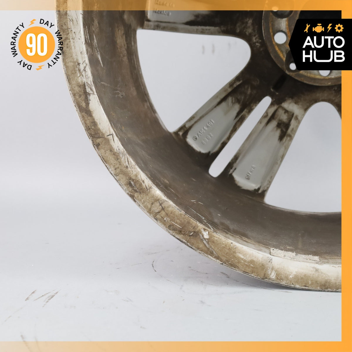 Mercedes X164 GL350 GL450 GL450 8.5 x 20 20" Wheel Rim Silver 1644016002 OEM - photo 12