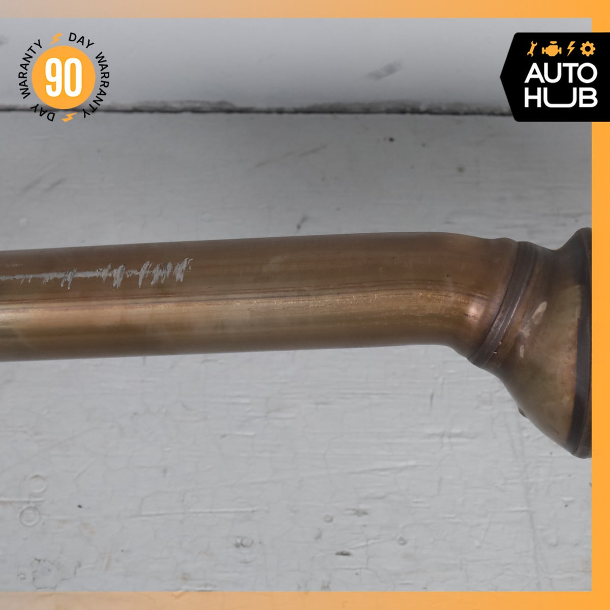 11-14 Mercedes W221 S550 Engine Exhaust Downpipe Resonator Set 2214907336 OEM - photo 14