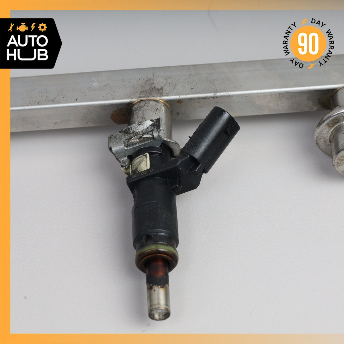 07-12 Mercedes R230 SL550 M273 Fuel Injection Rail With Fuel Injectors OEM - photo 11