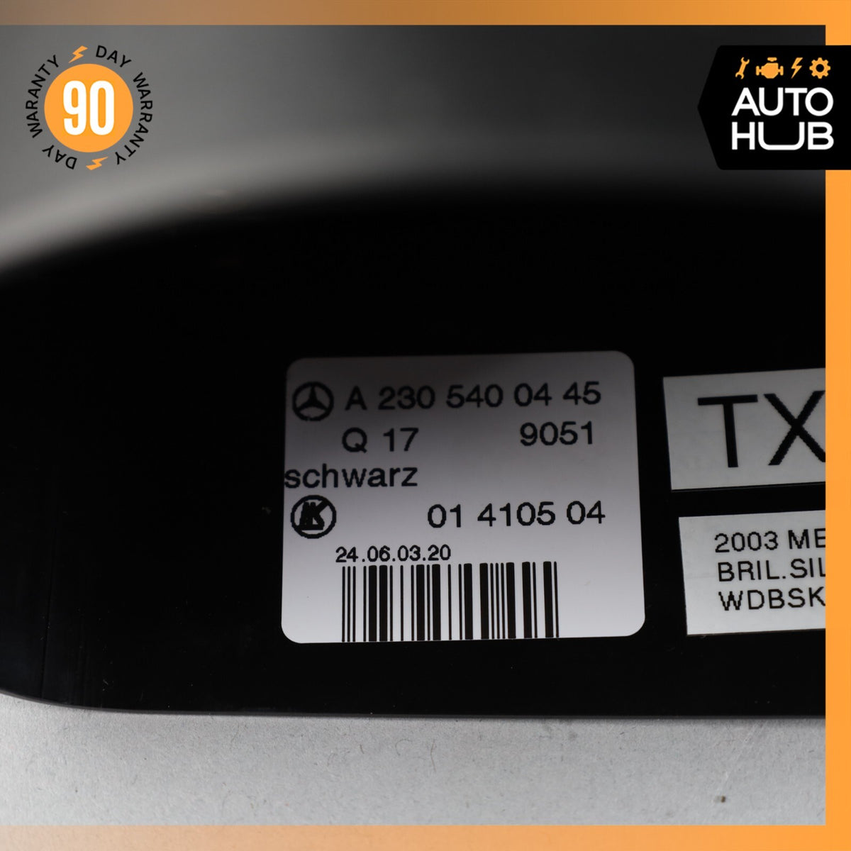 03-06 Mercedes R230 SL500 SL55 AMG Steering Column Switch Clockspring Shroud OEM - photo 12