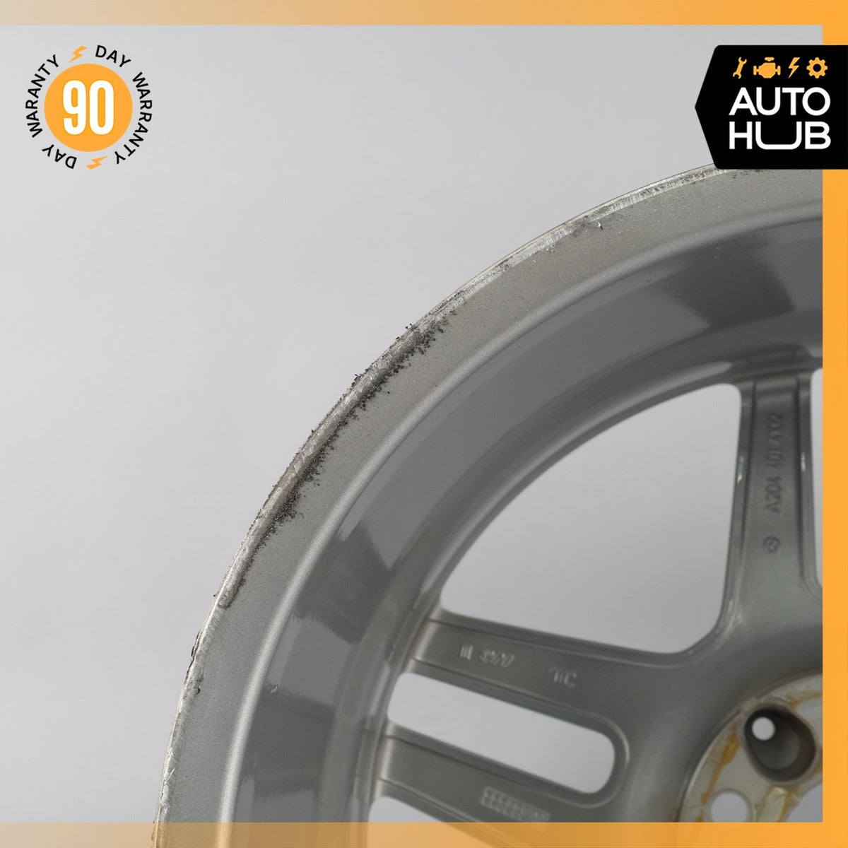 Mercedes W204 C250 C63 AMG 8 x 18 18" Front Wheel Rim 2044014102 OEM - photo 10