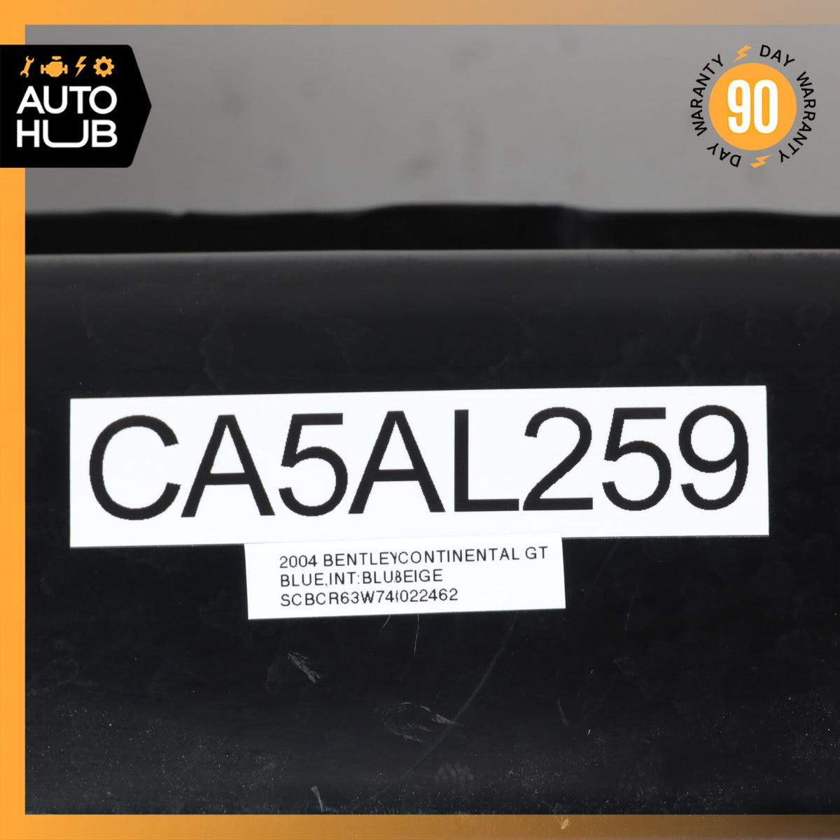 03-11 Bentley Continental GT GTC Front Bumper Reinforcement Impact Bar OEM 36k - photo 15