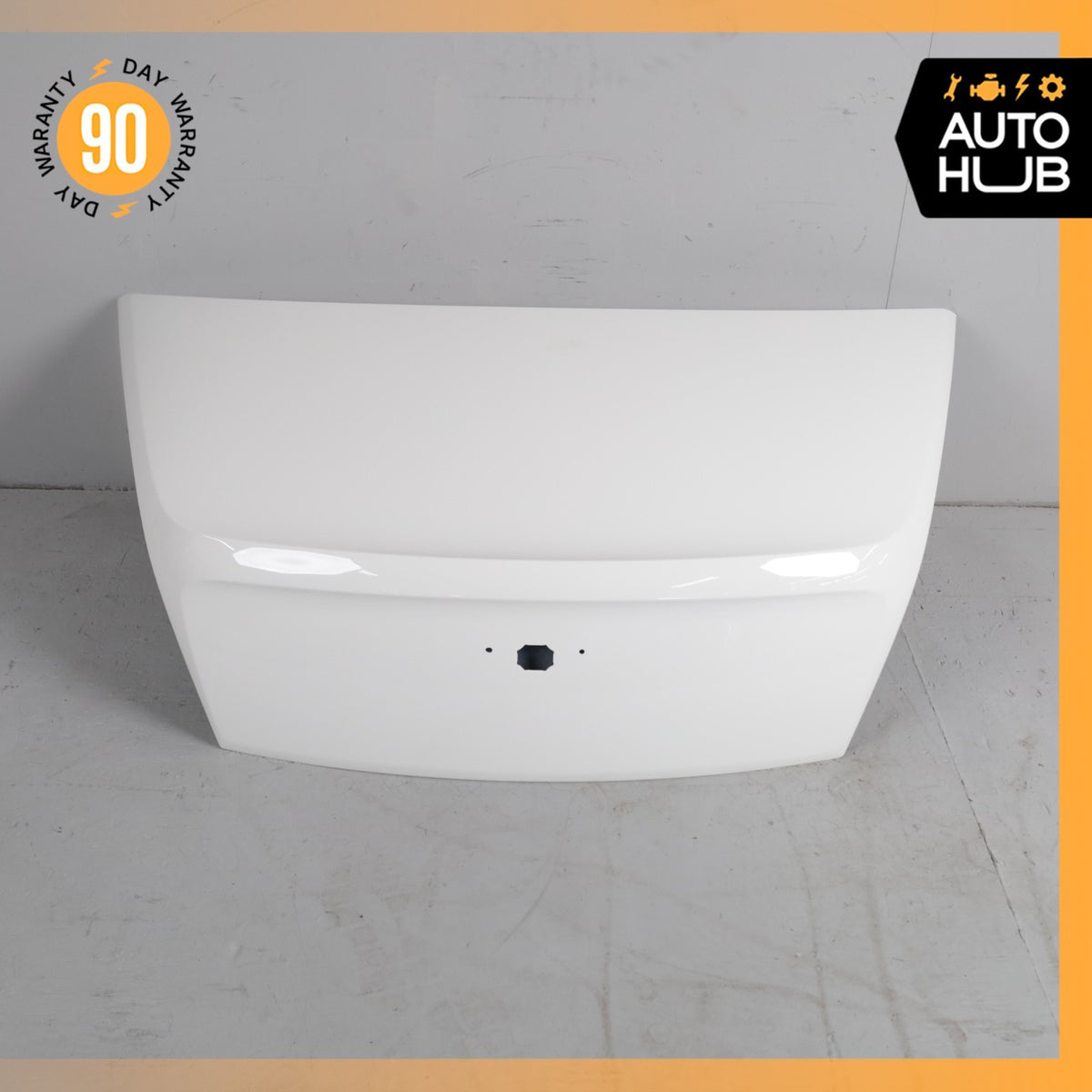 12-18 Bentley Continental GTC Convertible Trunk Lid Panel Assembly White OEM 55k - photo 2