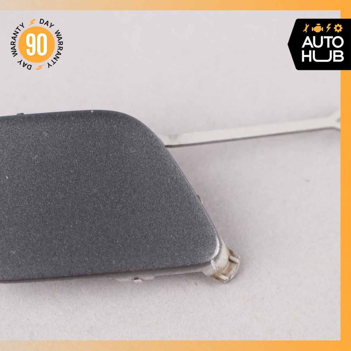 Audi 8V A3 E-Tron Front Bumper Tow Hook Eye Cap Gray OEM - photo 3