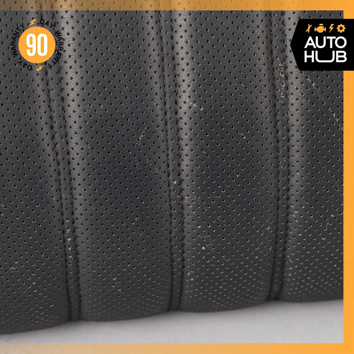 09-12 Mercedes R230 SL550 Top Upper Seat Cushion Right Side Nappa Black OEM - photo 10