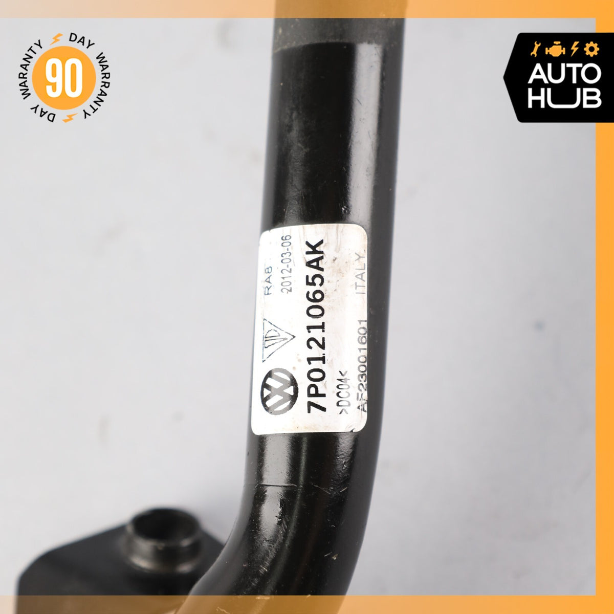 2012 Porsche Cayenne 958 Hybrid S Engine Coolant Hose Pipe Line OEM - photo 11