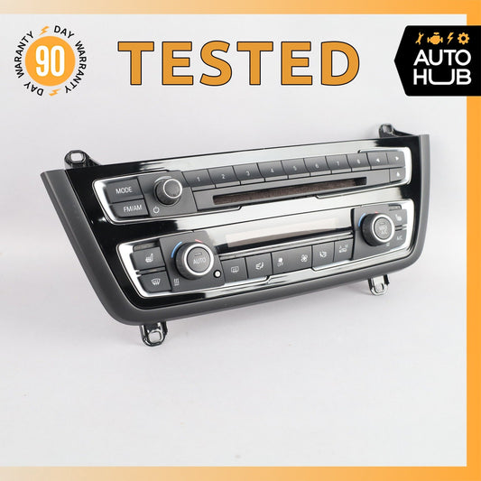 14-20 BMW F33 435i 428i 440i A/C AC Climate Temperature Radio Control Switch OEM - photo 1