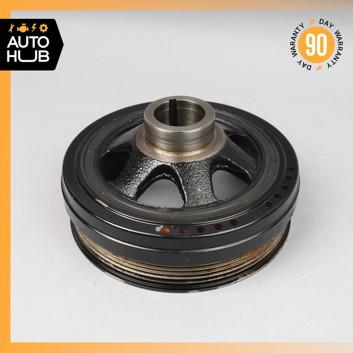 Mercedes W204 C300 C350 M272 Engine Motor Crankshaft Pulley Vibration Damper OEM - photo 6
