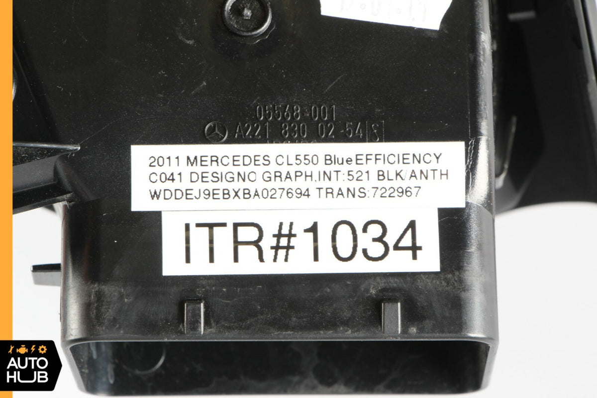 07-13 Mercedes W216 CL550 S600 Dashboard Dash AC A/C Air Vent Right Black OEM - photo 12