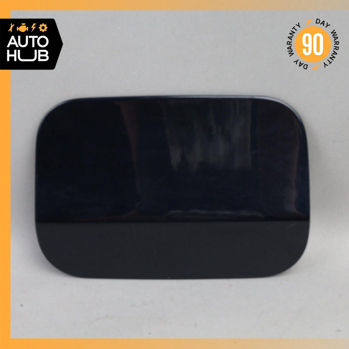 04-10 BMW E60 550i 528i 535i Fuel Gas Tank Filler Door Lid Black OEM - photo 1