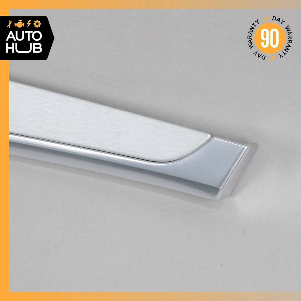 Porsche Panamera 970 Front Right Passenger Side Door Panel Molding Aluminium OEM - photo 2