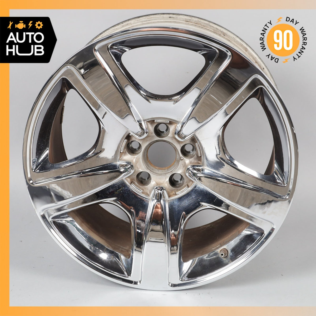 Bentley Continental Flying Spur GTC 9 x 19 19" Wheel Rim Chrome 3W0601025AL OEM - photo 2