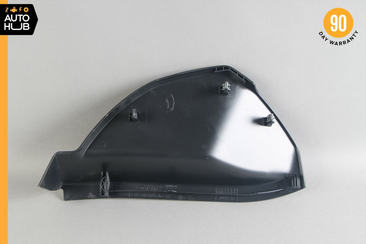 10-16 Mercedes W212 E400 E350 Left Dashboard Dash Cover Panel Trim Black OEM - photo 6