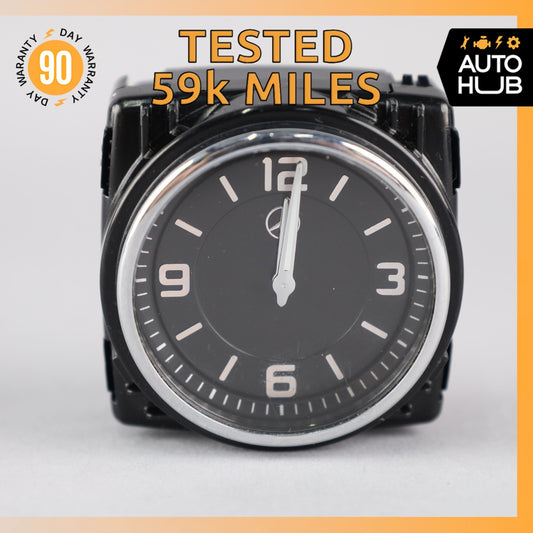 14-15 Mercedes W205 C300 S550 S600 Center Dash Vent Clock 2228270300 OEM 59k - photo 1