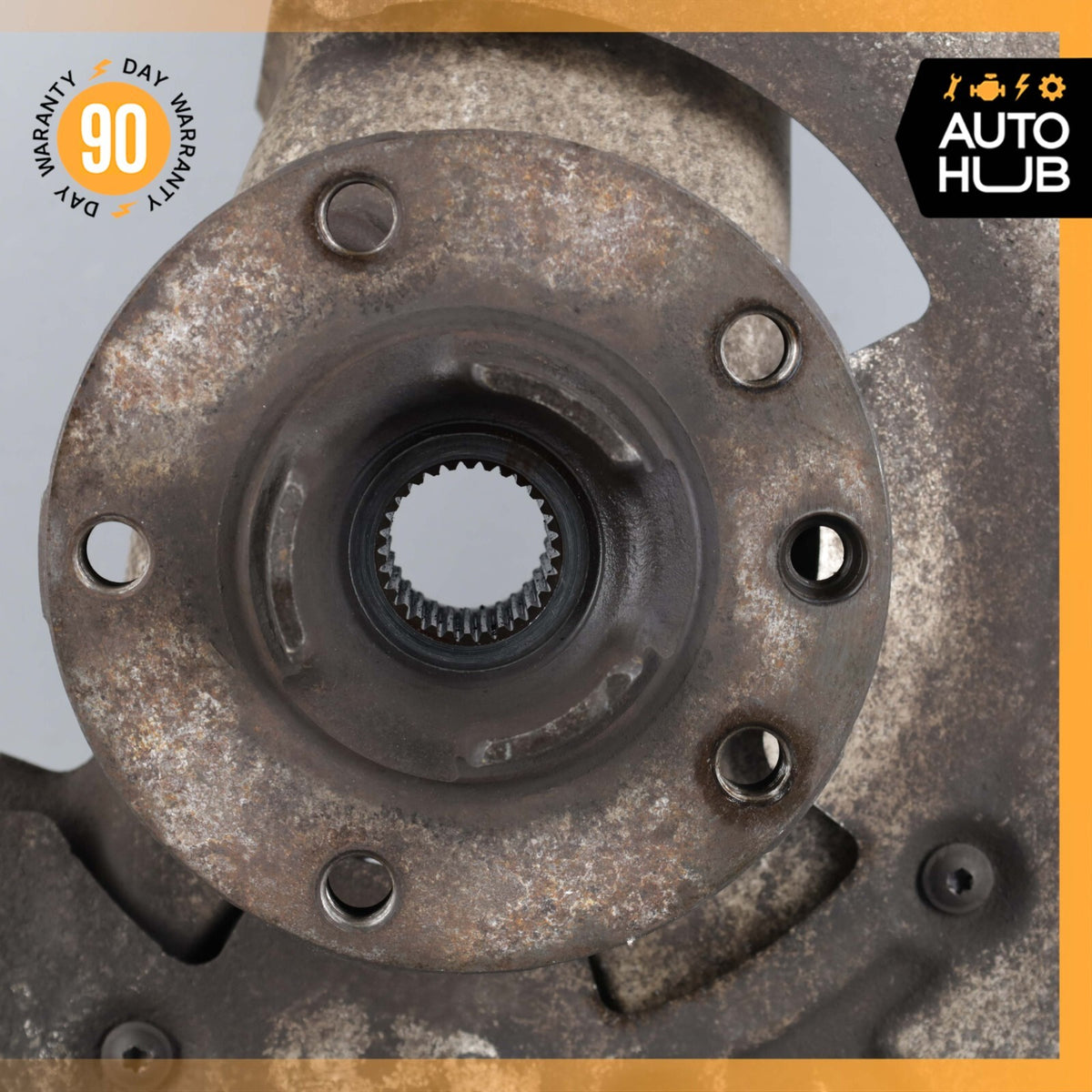 11-18 Porsche Cayenne 958 Front Left Driver Side Knuckle Spindle 7P0407245A OEM - photo 7