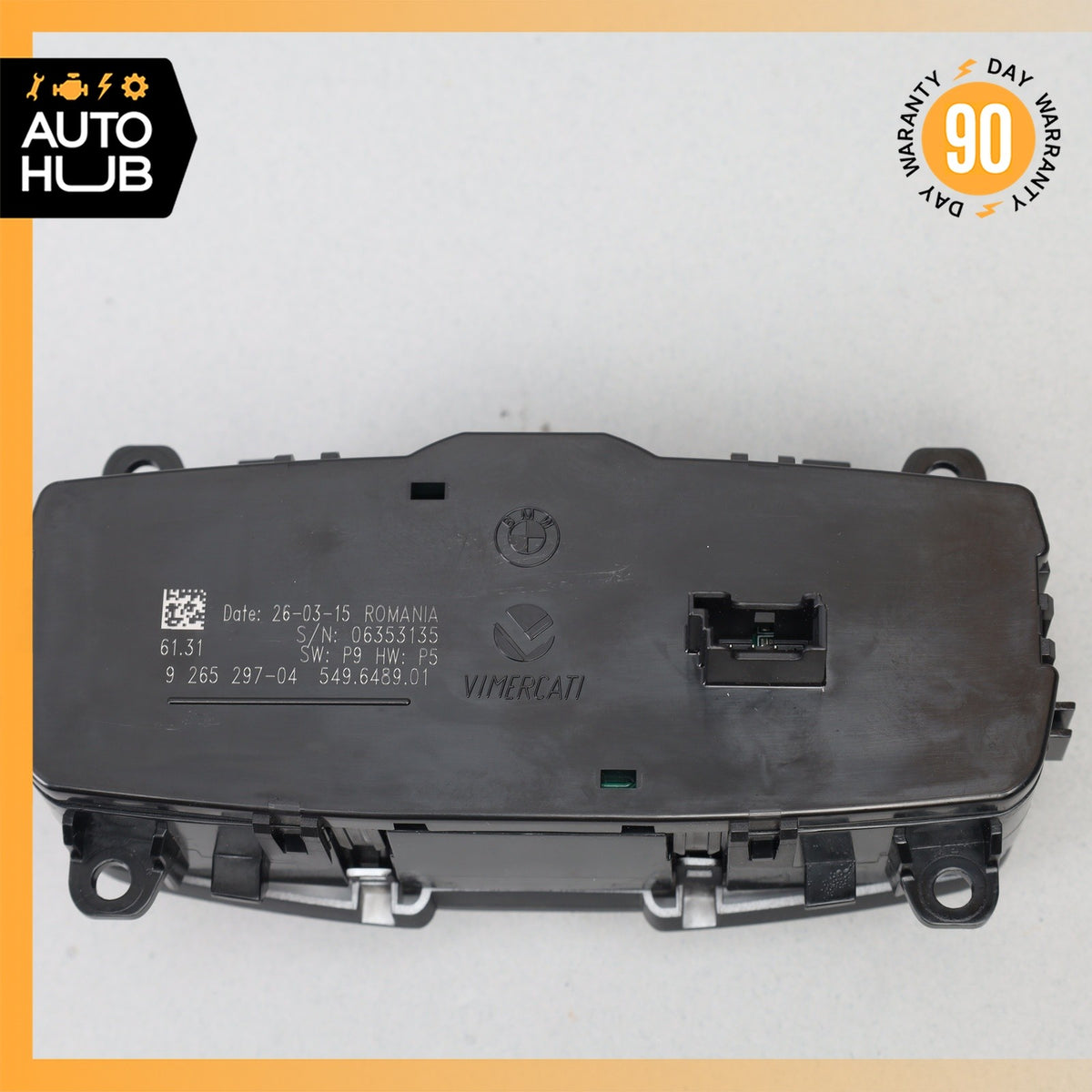 12-18 BMW F30 320i 328i 335i Headlight Lamp Switch Control Module OEM - photo 6
